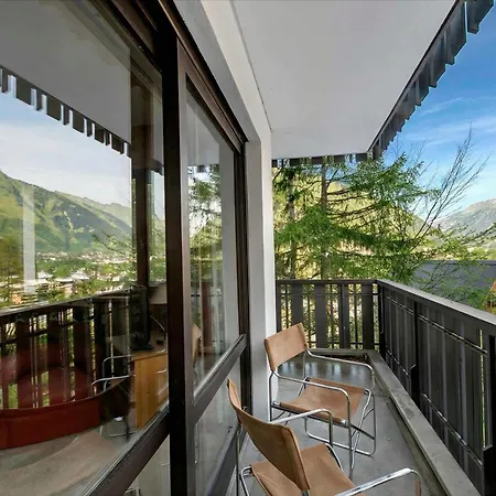 Apartament Apt Du Plan Praz-Brevent 4-Min To Lift, Parking & Balcony - Happy Rentals
